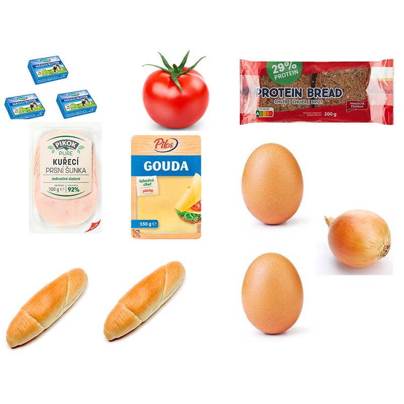 Snídaňový balíček 1 - vejce