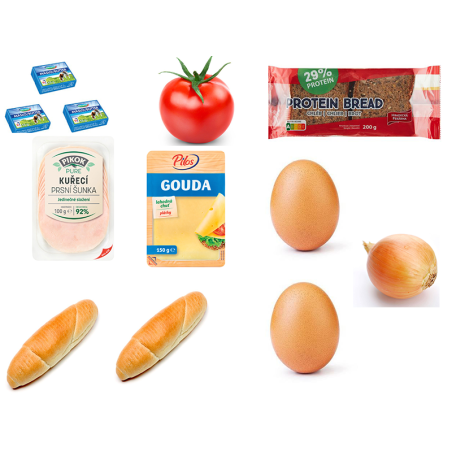 Snídaňový balíček 1 - vejce