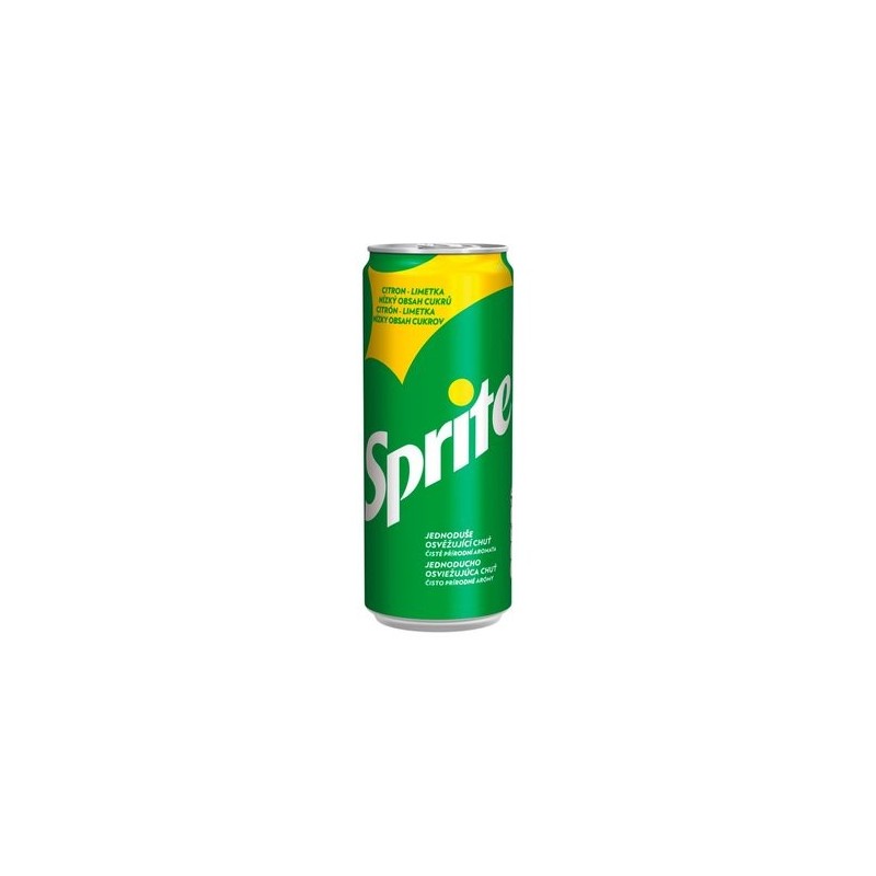 Sprite 0,33l plech