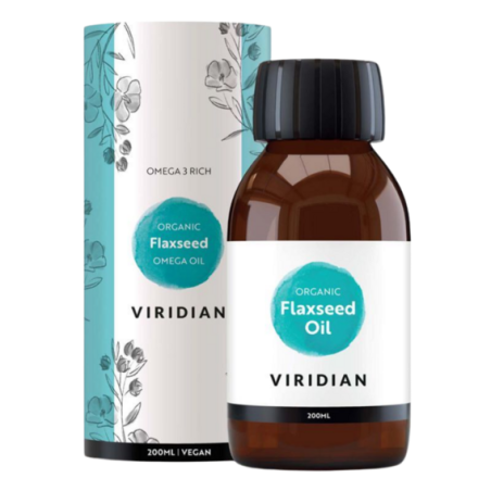 Viridian 100% Organic Golden Flax Seed Oil