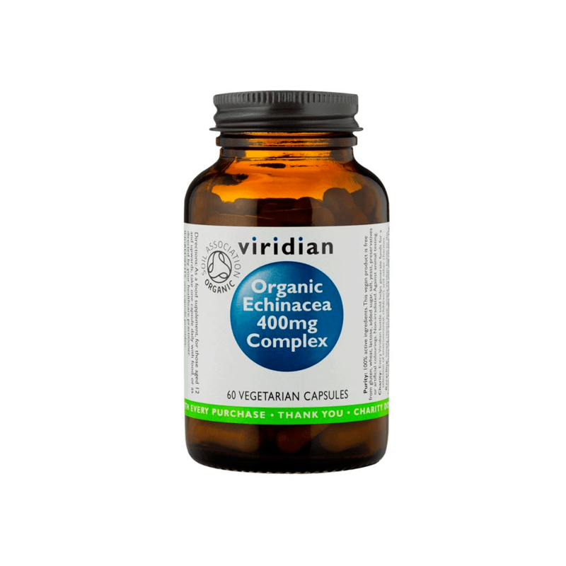 Viridian Echinacea Complex 400mg Organic