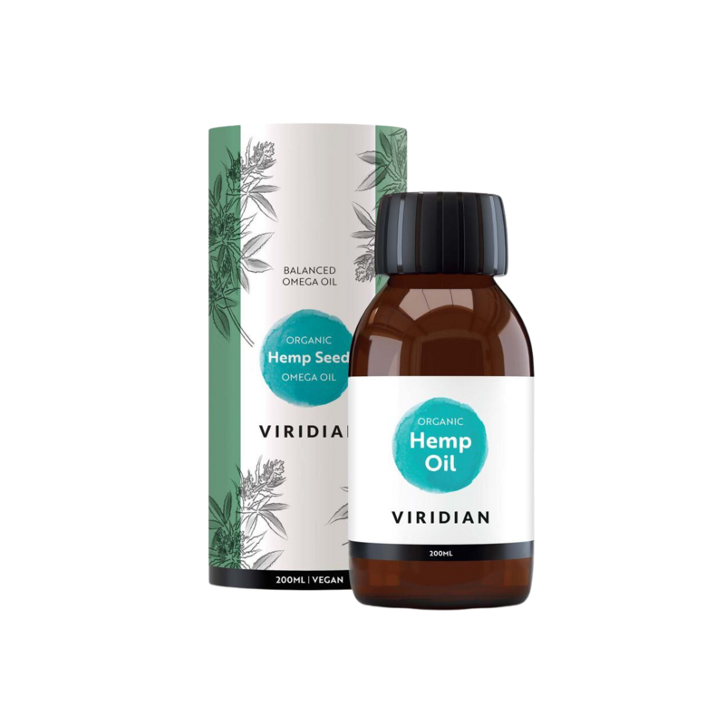 Viridian Hemp Seed Oil Organic