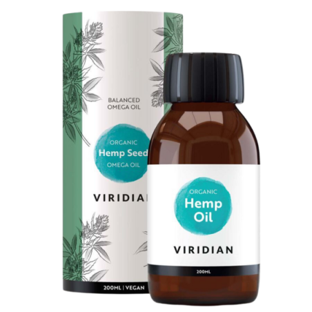 Viridian Hemp Seed Oil Organic