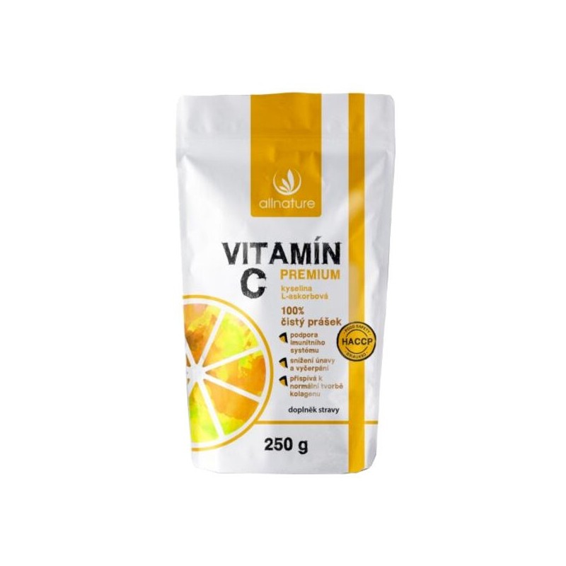 Allnature Vitamín C prášek Premium