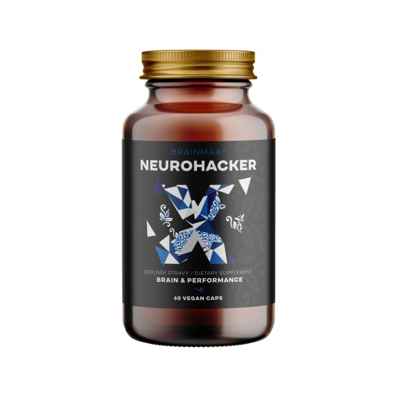 BrainMax NeuroHacker DOPAMINE UPGRADE, 60 rostlinných kapslí