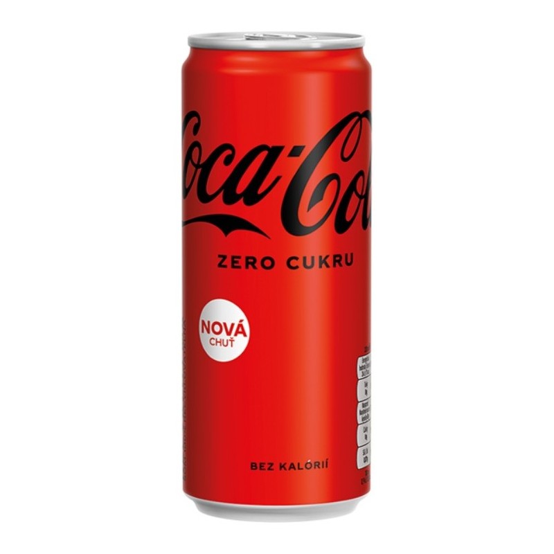 Coca-Cola ZERO 0,33l plech