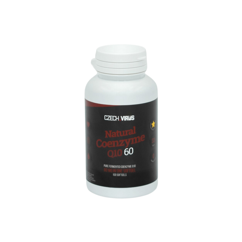 Czech Virus Natural Coenzyme Q10 60