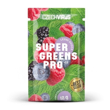 Czech Virus Super Greens Pro V2.0 - vzorek 12g