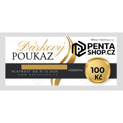 Dárkový poukaz PentaShop.cz na nákup zboží v hodnotě 100 Kč
