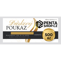 Dárkový poukaz PentaShop.cz na nákup zboží v hodnotě 500 Kč