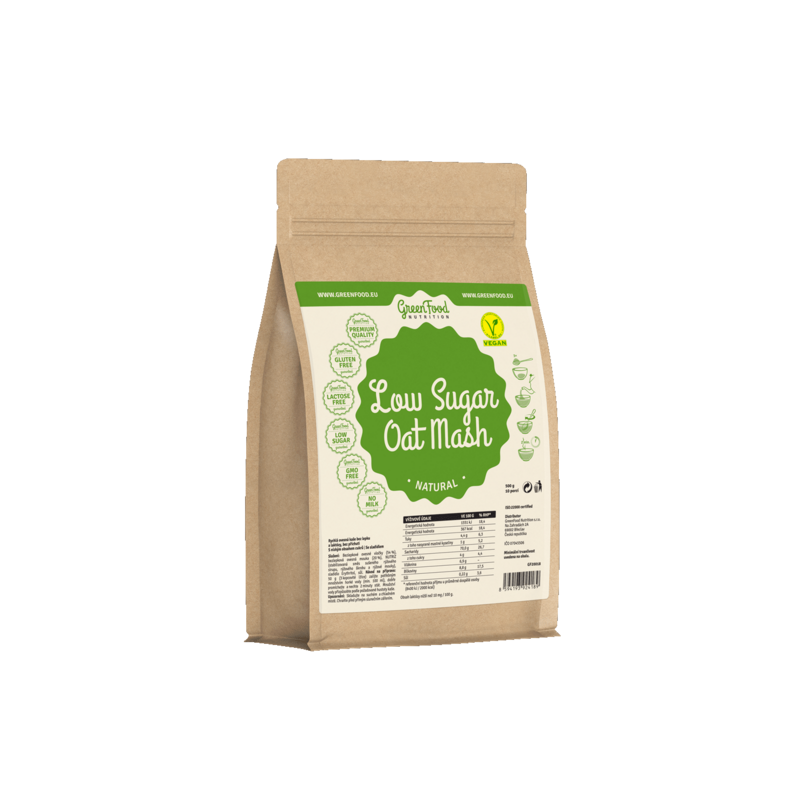GreenFood Low Sugar rychlá kaše