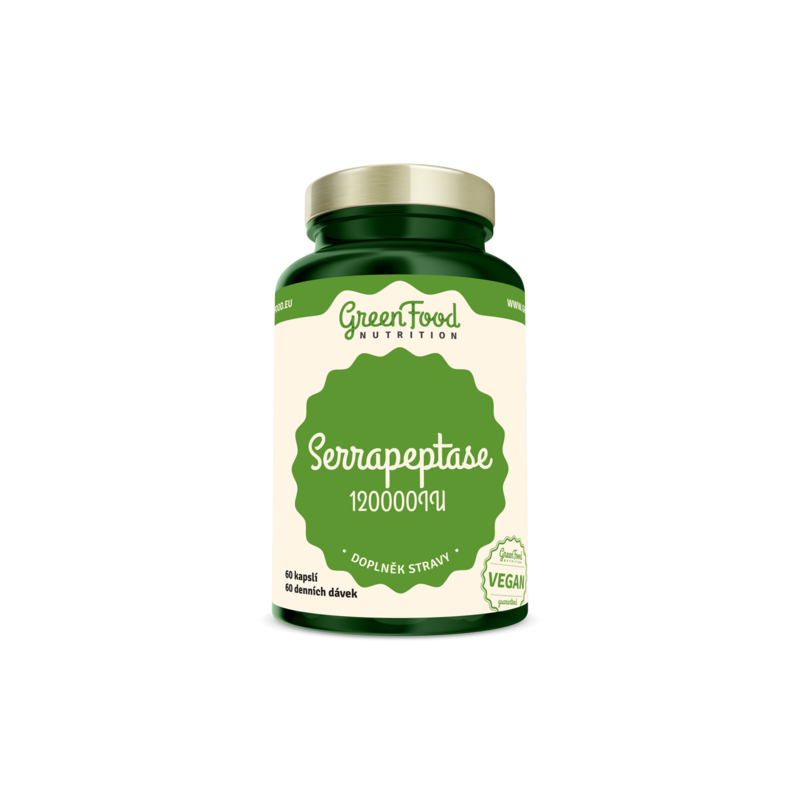 GreenFood Serrapeptase 120000IU