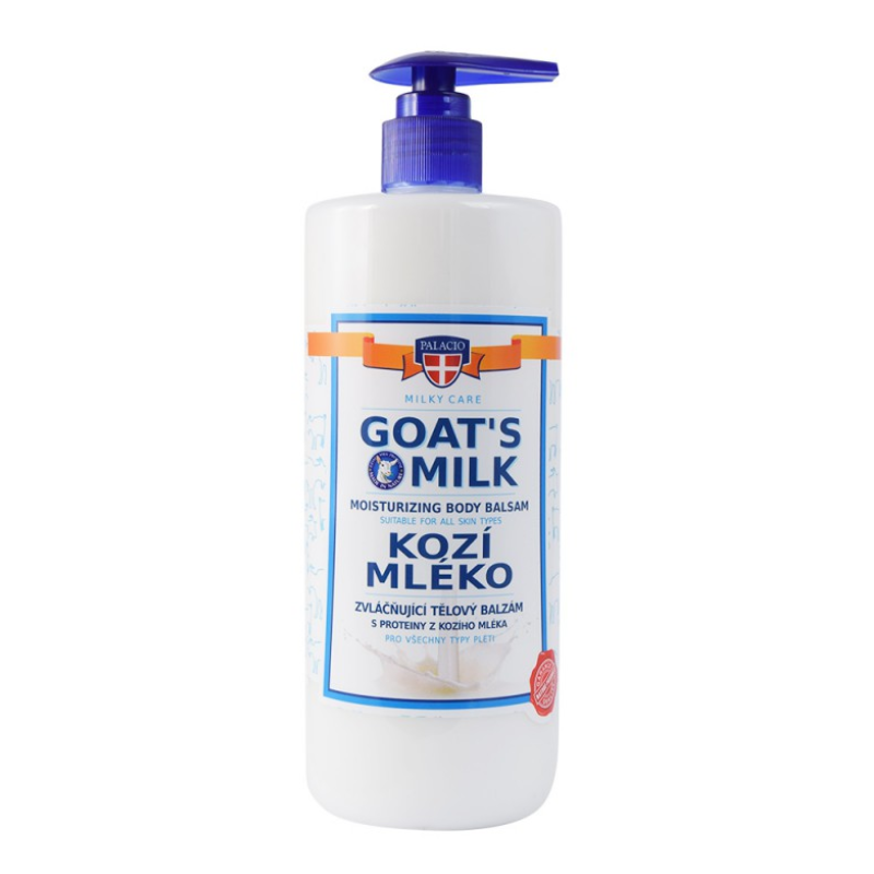 Kozí mléko tělový balzám s pumpičkou, 500ml