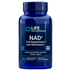 Life Extension NAD+ Cell Regenerator™ and Resveratrol
