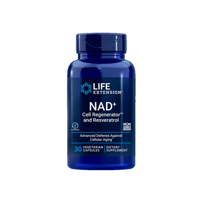 Life Extension NAD+ Cell Regenerator™ and Resveratrol