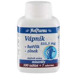 MedPharma Vápník 333,3mg + hořčík + zinek
