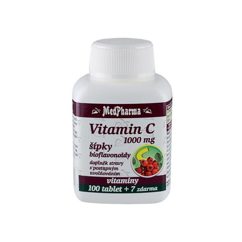 MedPharma Vitamin C 1000mg s šípky