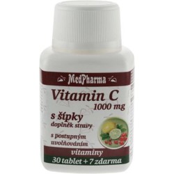 MedPharma Vitamín C 1000mg s šípky