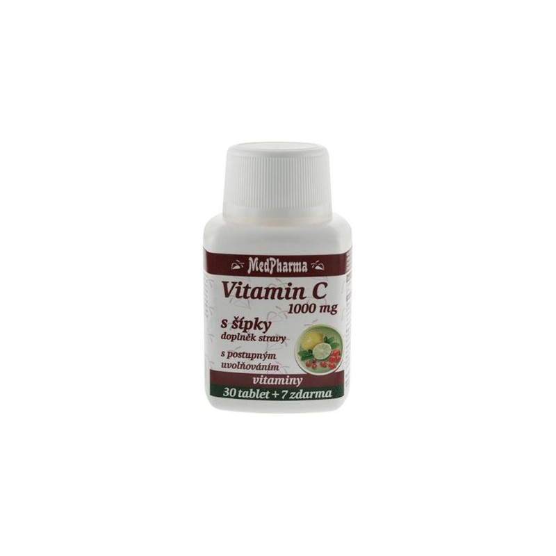 MedPharma Vitamín C 1000mg s šípky