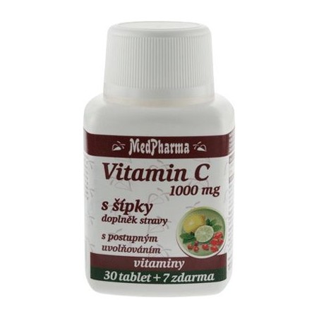 MedPharma Vitamín C 1000mg s šípky