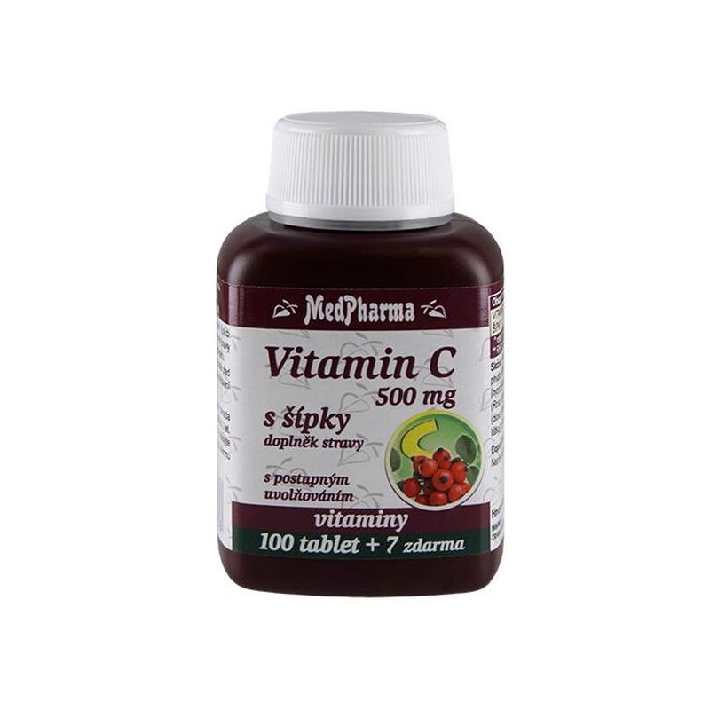 MedPharma Vitamin C 500mg s šípky