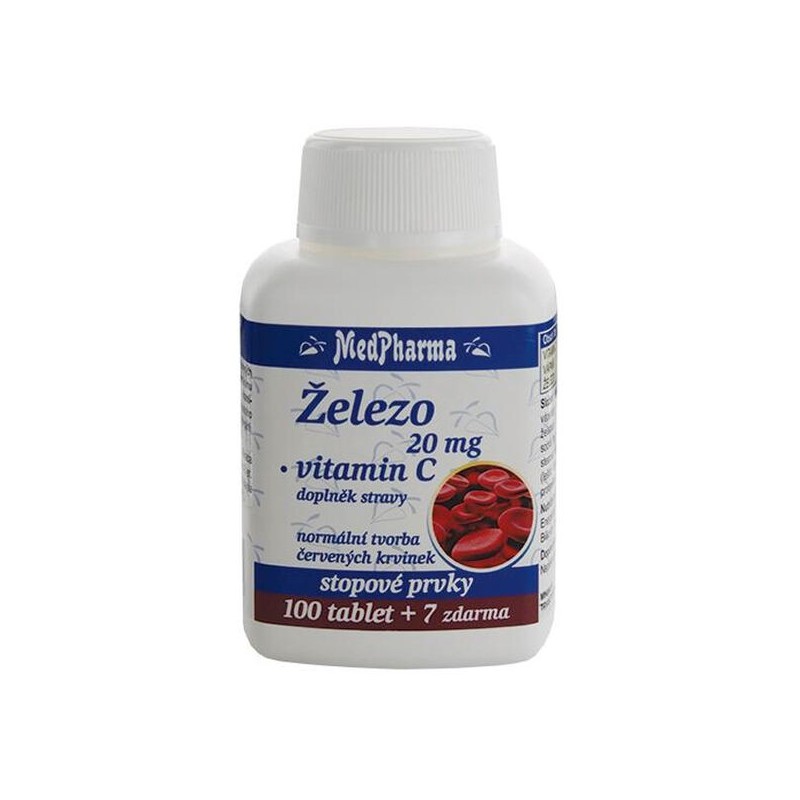 MedPharma Železo + vitamin C