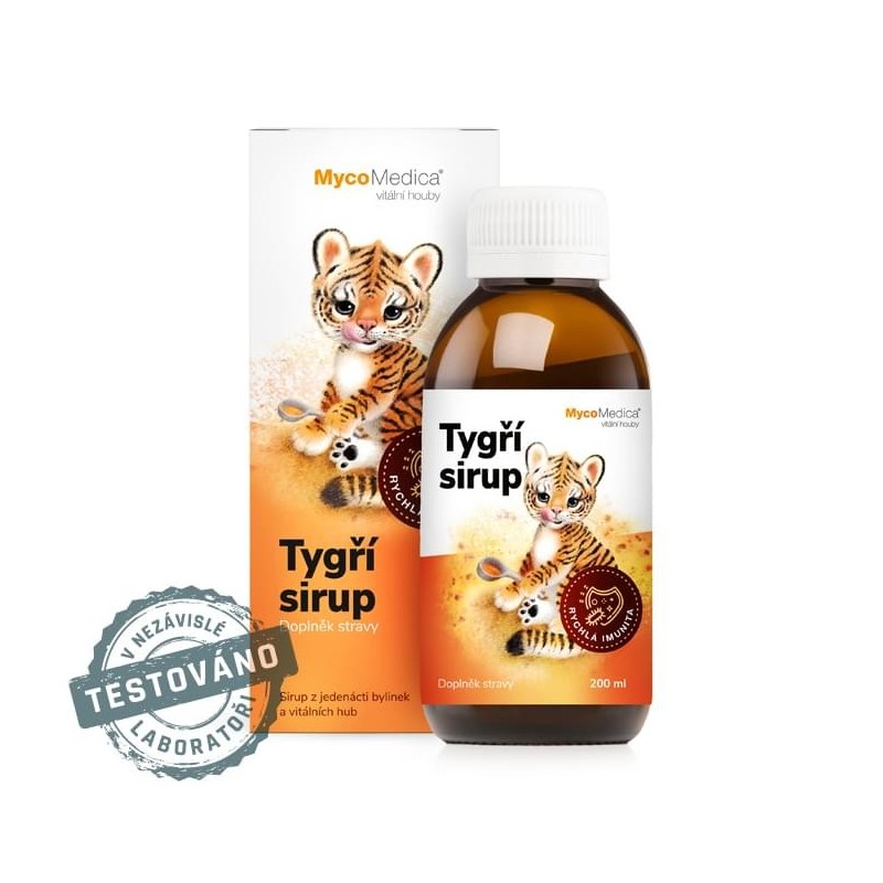 MycoMedica - Tygří sirup 200 ml