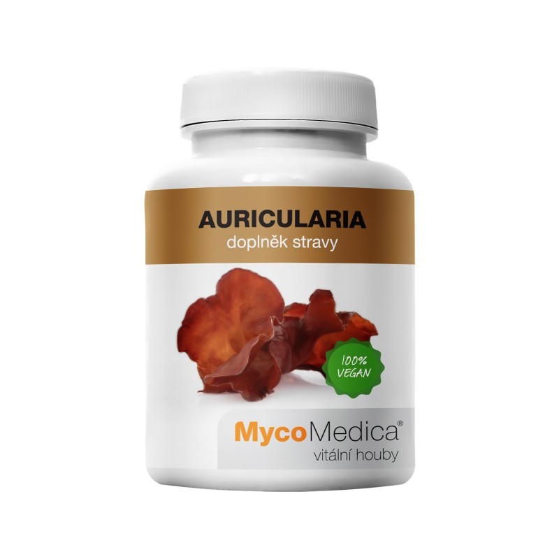 MycoMedica Auricularia 90 kapslí