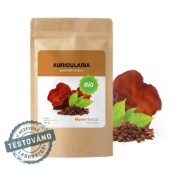 Mycomedica Auricularia prášek BIO 100g