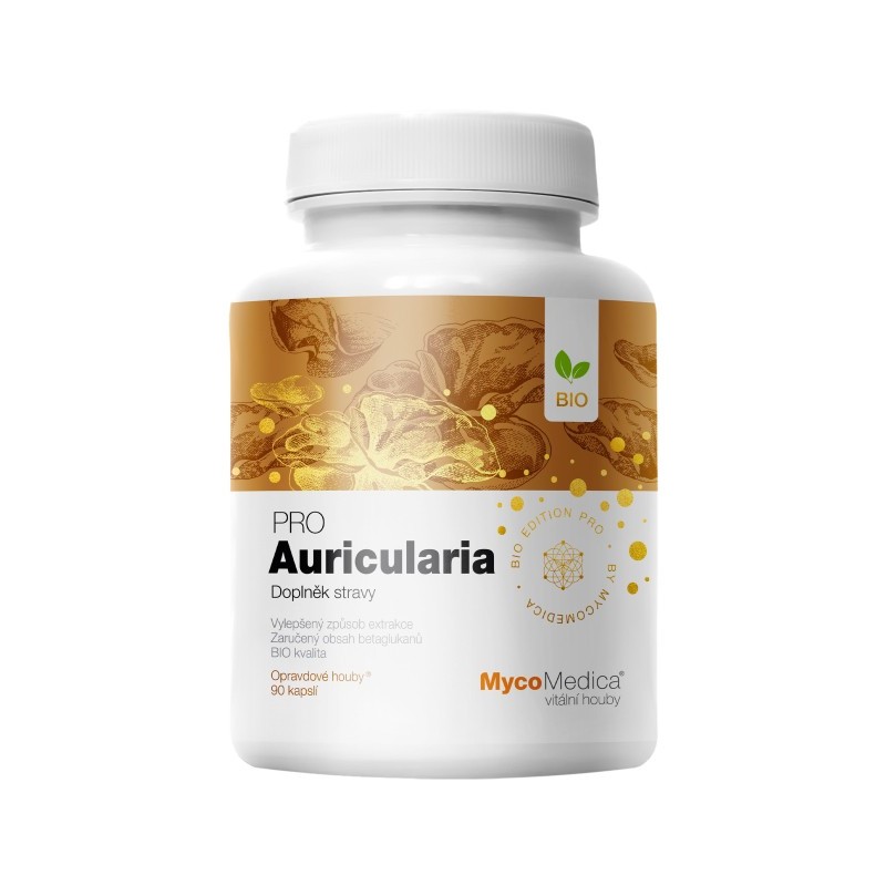 MycoMedica Auricularia PRO 90 kapslí