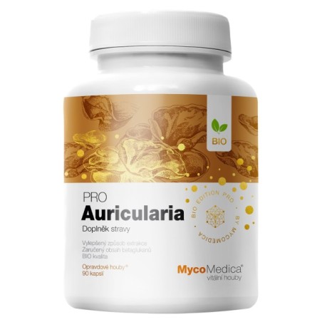 MycoMedica Auricularia PRO 90 kapslí