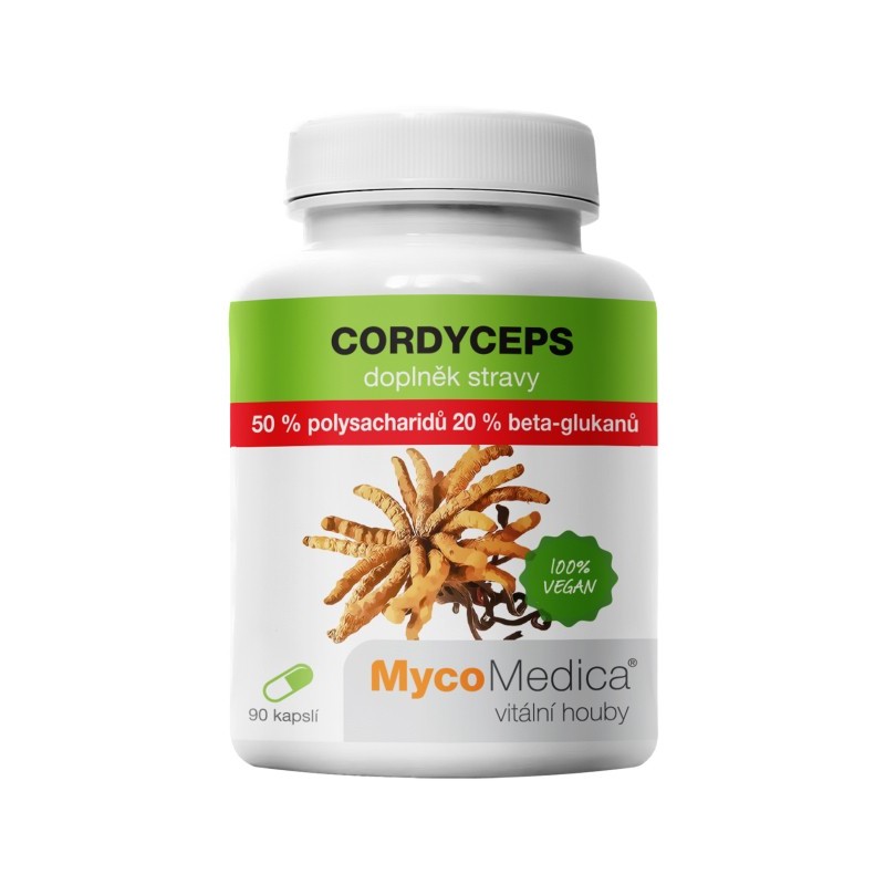 MycoMedica Cordyceps 50 % 90 kapslí