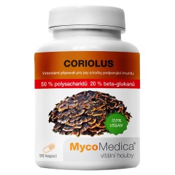 MycoMedica Coriolus 50% 90 kapslí