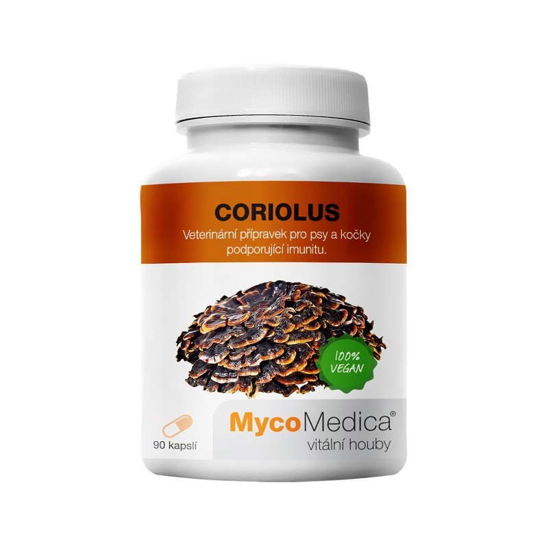 Mycomedica Coriolus 90 kapslí