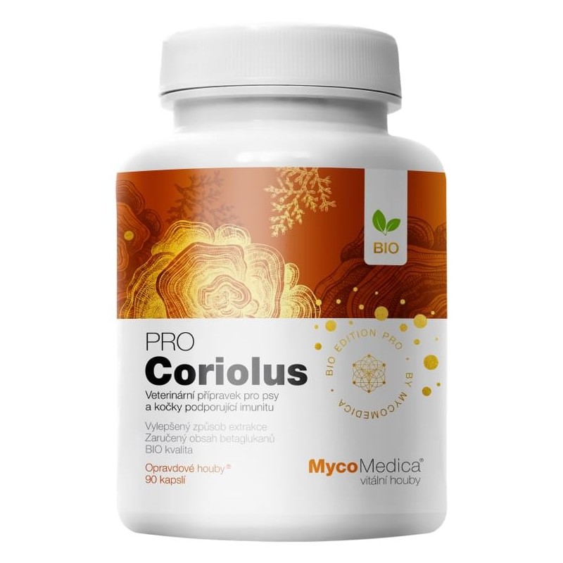 MycoMedica Coriolus PRO 90 kapslí