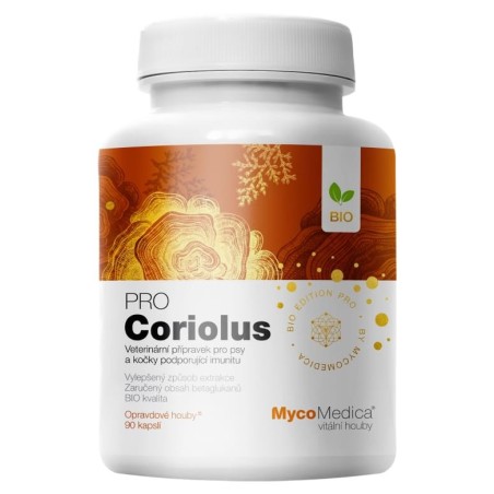 MycoMedica Coriolus PRO 90 kapslí