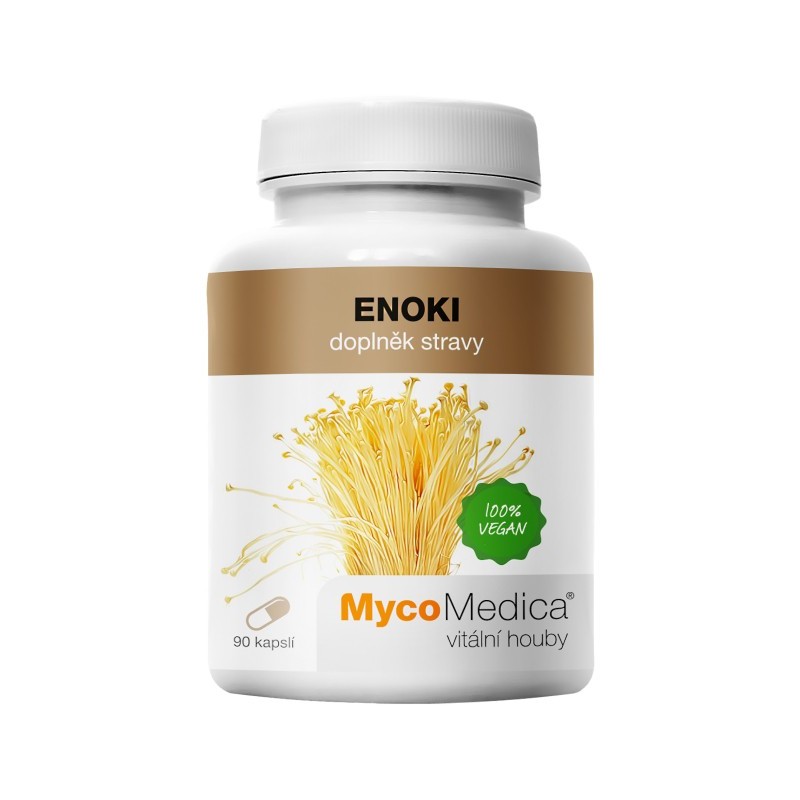 Mycomedica Enoki 90 kapslí