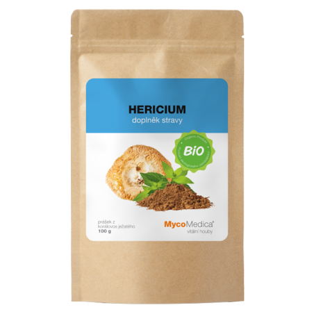 Mycomedica Hericium prášek BIO 100g
