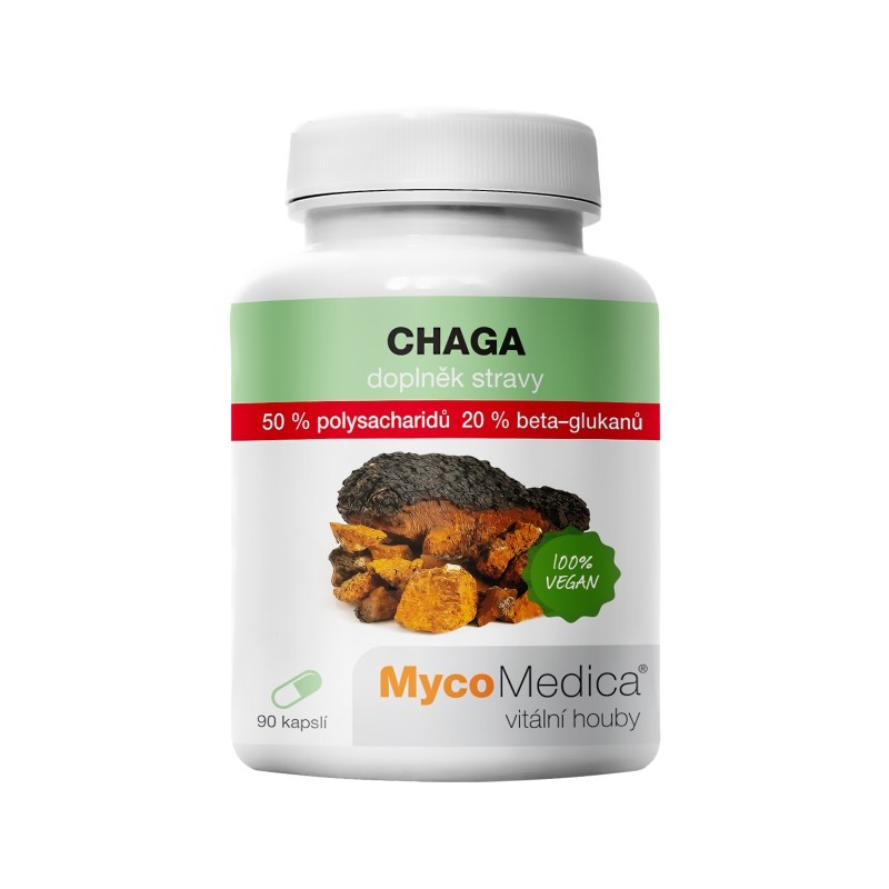 MycoMedica Chaga 50 % 90 kapslí
