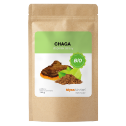 Mycomedica Chaga prášek BIO 100g
