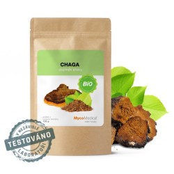Mycomedica Chaga prášek BIO 100g