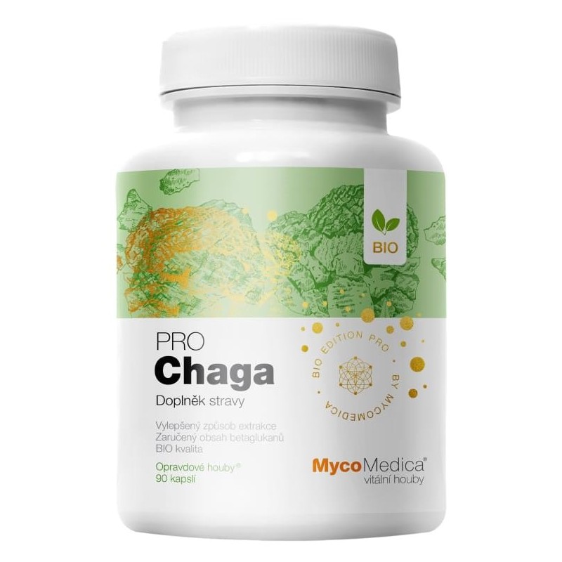MycoMedica Chaga PRO 90 kapslí