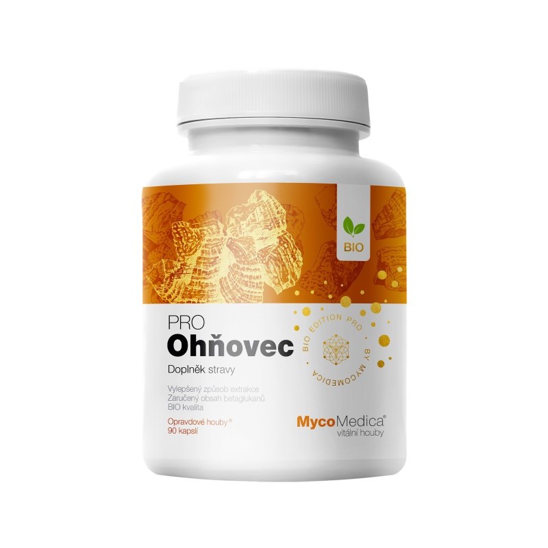 MycoMedica Ohňovec PRO 90 kapslí
