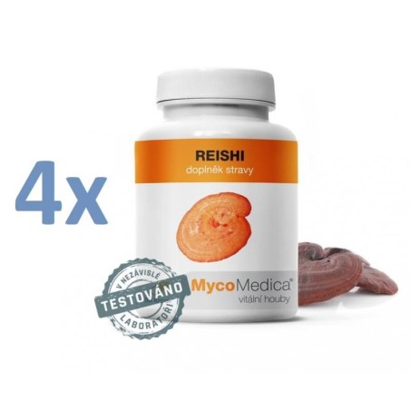 MycoMedica Reishi 4 x 90 kapslí