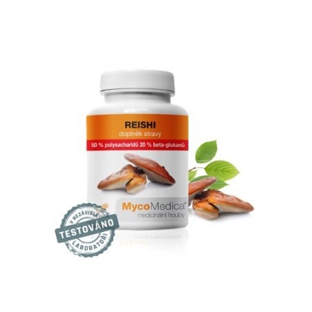 MycoMedica Reishi 50% - vysoká koncentrace , 90 kapslí